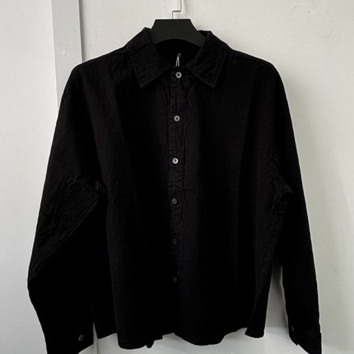 TYPE77 코튼 2번 블랙 (미 육군 유틸리티 셔츠 샘플링)