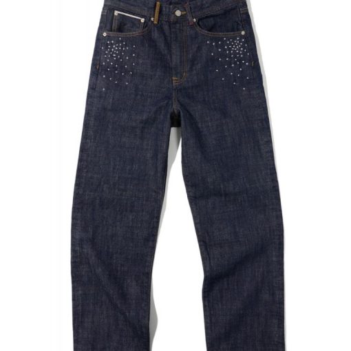 스텔라 사시코 로우 셀비지 데님 진