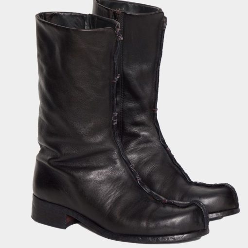 플랫 부츠 남성용 블랙